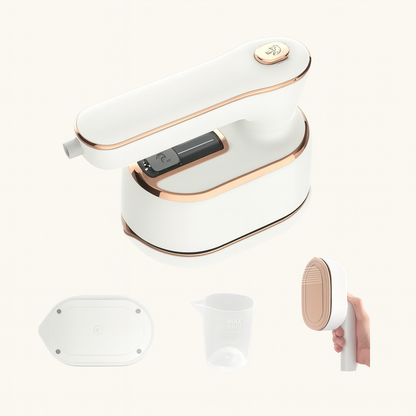 Portable steam iron for clothes