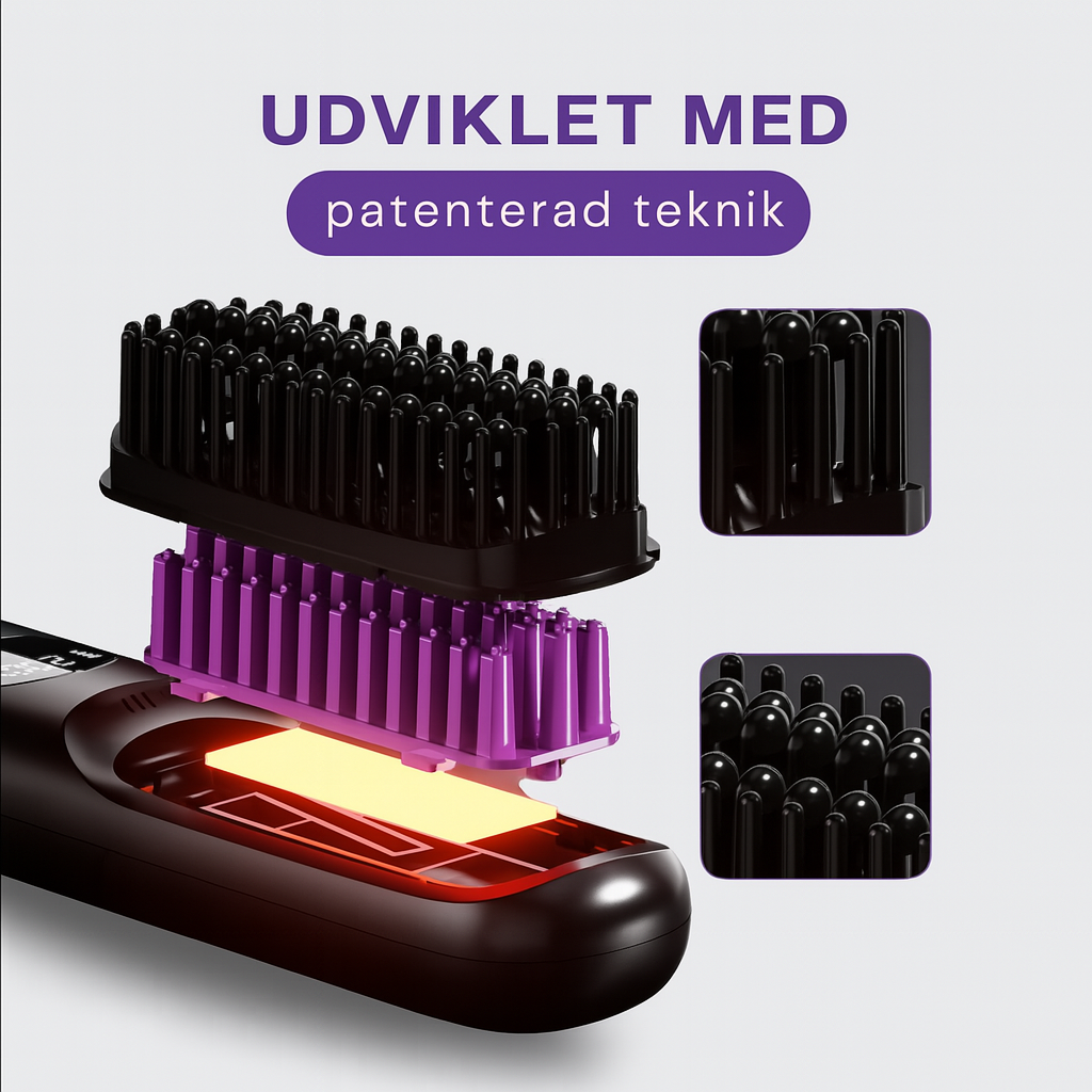 Effektiv Hårbørste – Perfekt Glat Hår på Få Minutter