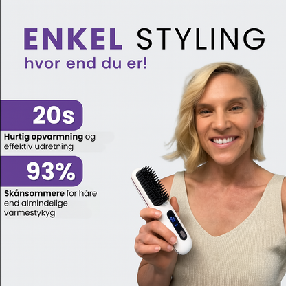 Effektiv Hårbørste – Perfekt Glat Hår på Få Minutter