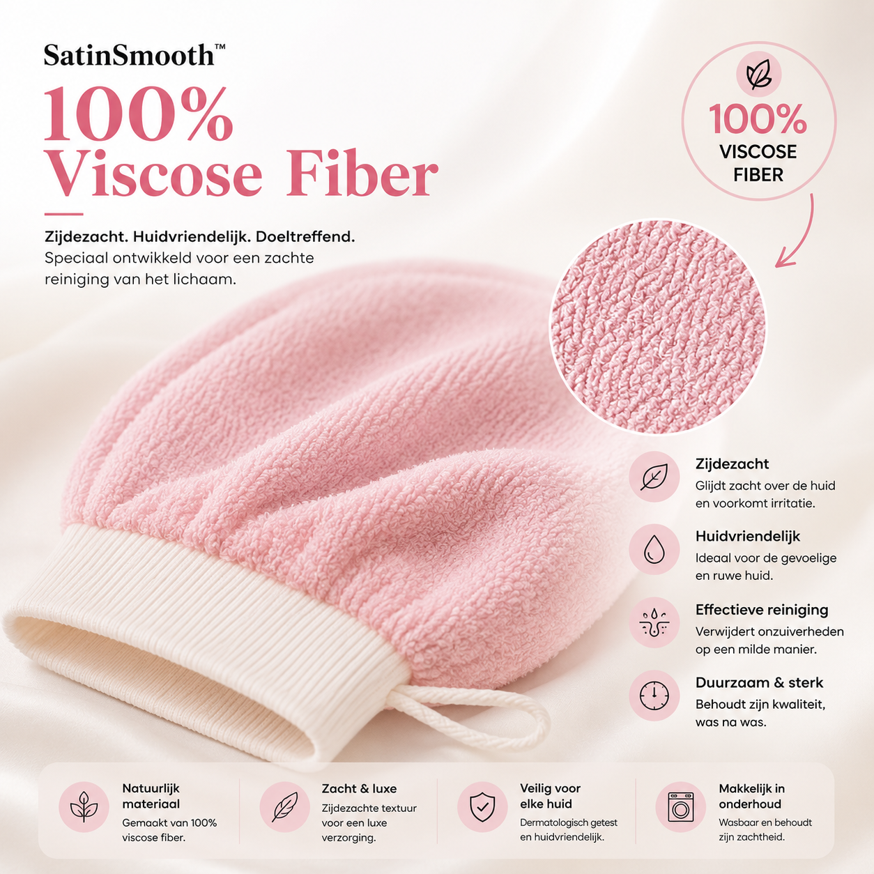 SatinSmooth™ Scrubhandschoen