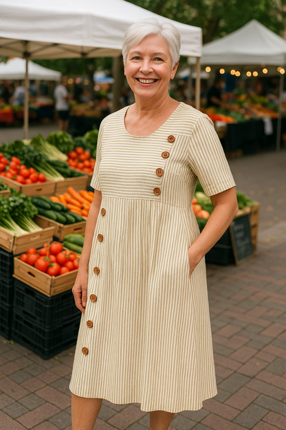 Brienne™ — Airy Midi Dress