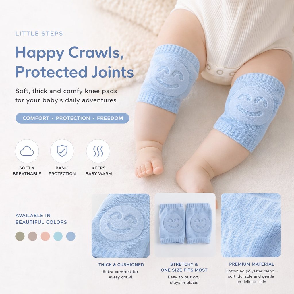 Happy-Knee Crawling Socks™
