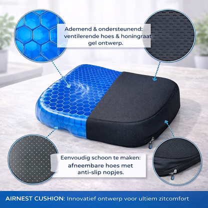 AirNest™ Cushion - ergonomisch gel zitkussen