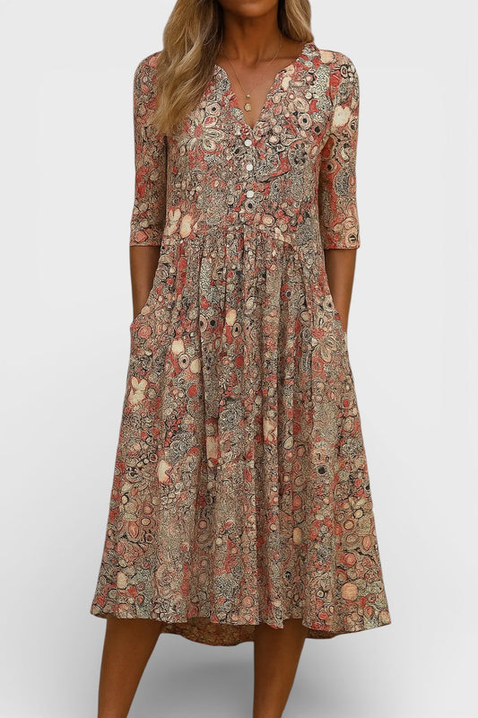 Jelena | Elegantna midi haljina