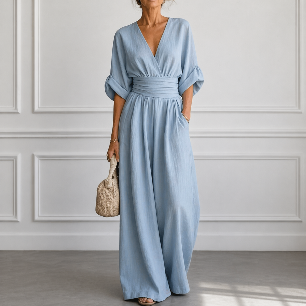Cheska | Jumpsuit fluida elegante