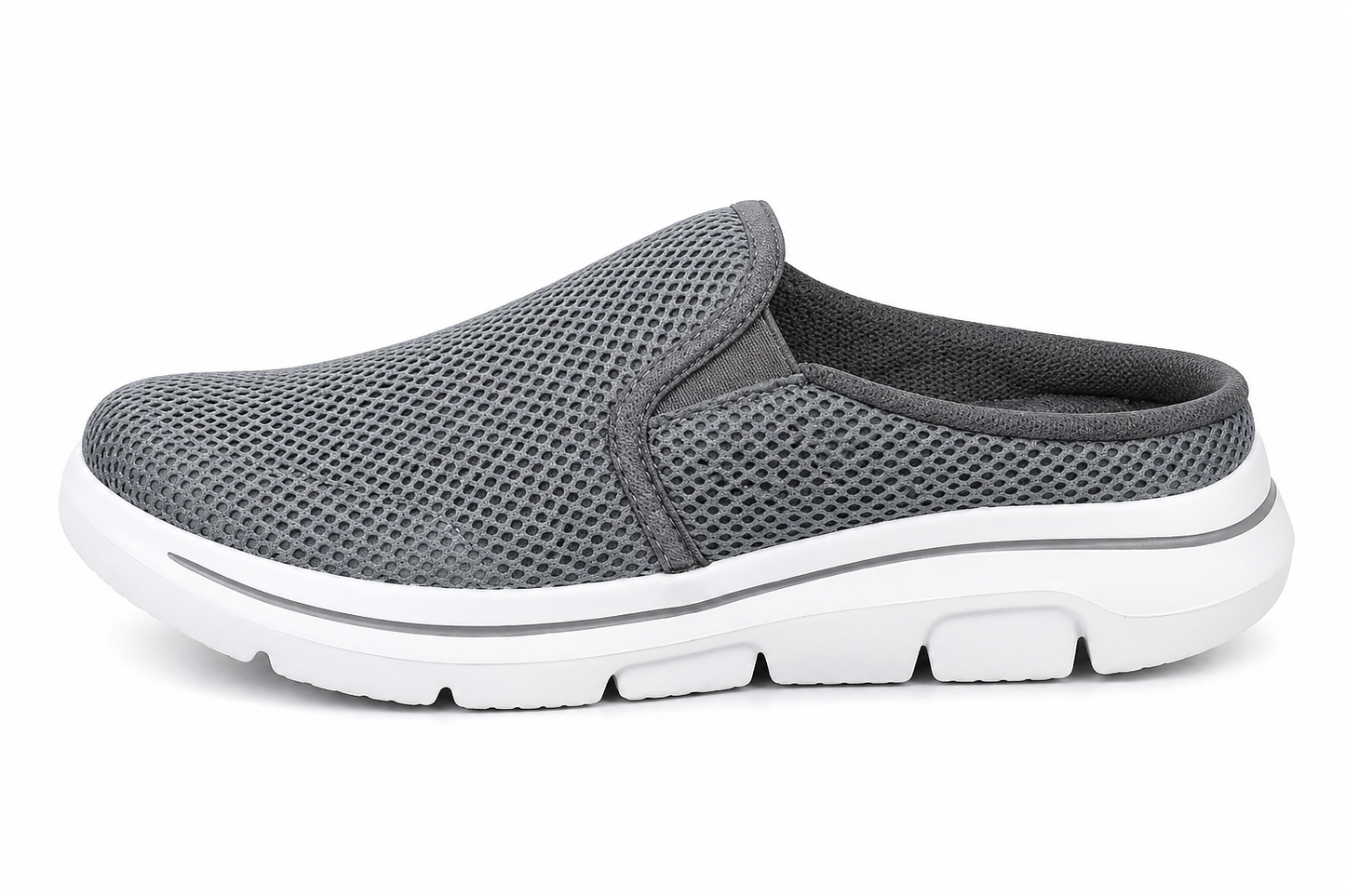 Heren Mesh Slippers - Lichtgewicht Instappers - Dempend Voetbed