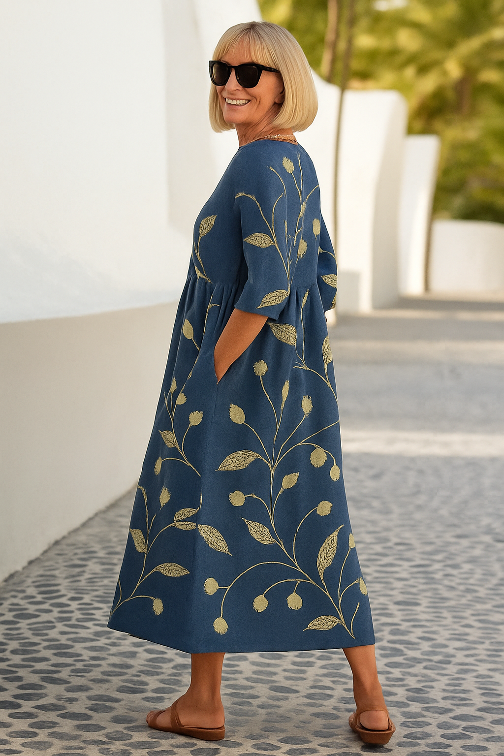 Sabina | Relaxed Midi Dress