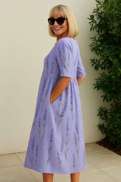 Sabina | Relaxed Midi Dress