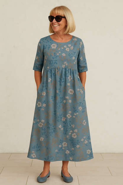 Sabina | Relaxed Midi Dress