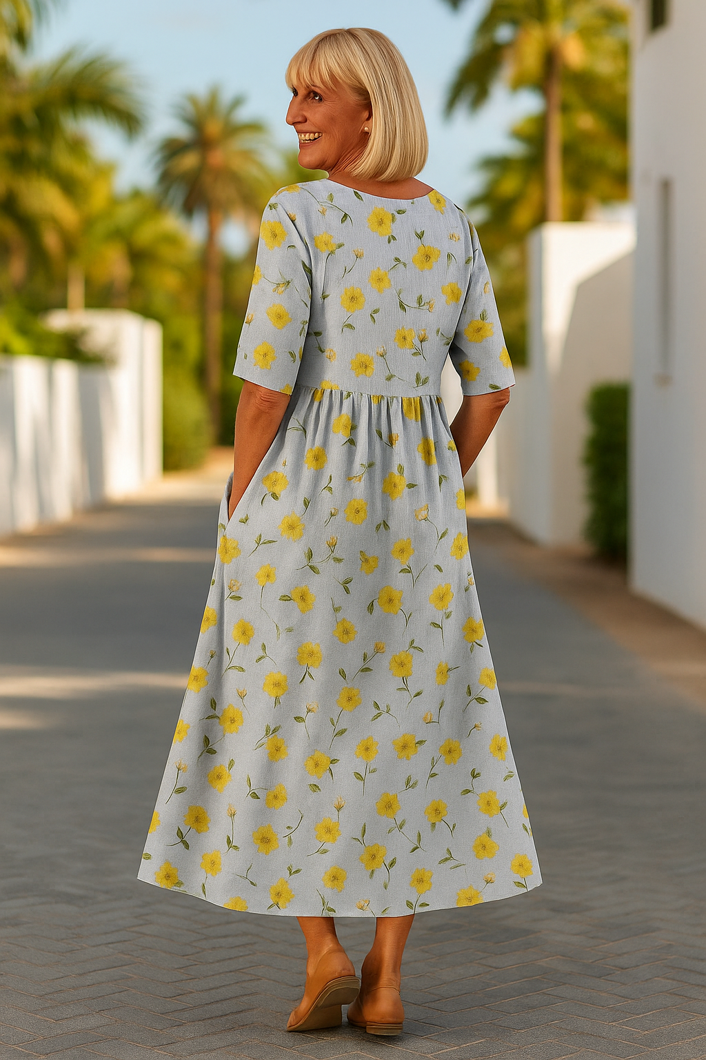 Sabina | Relaxed Midi Dress