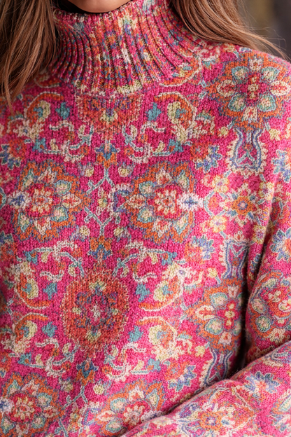 Annabelle | Maglione a Collo Alto Fantasia