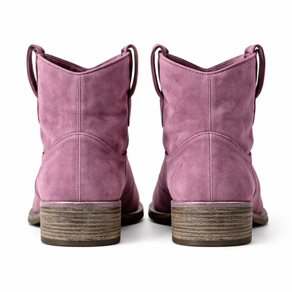 Bottes Westerns Roselle en Daim pour Femmes | Confort Premium et Style