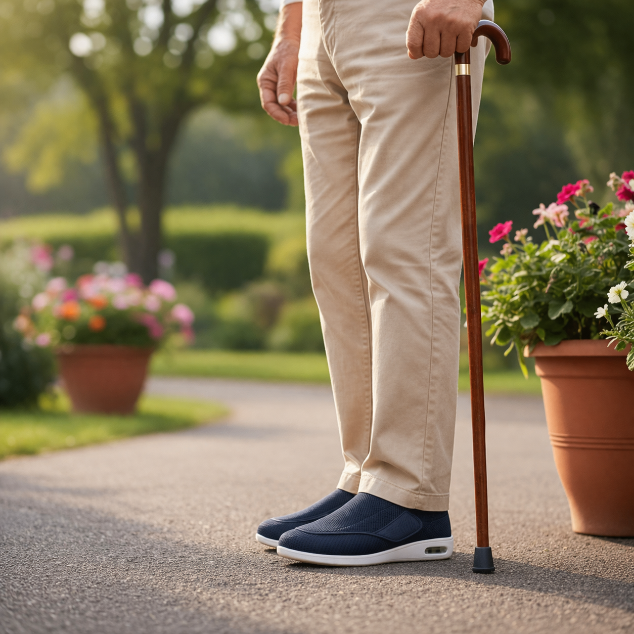 Orthopedische diabetische schoenen | Viscoelastisch schuim, zero drop | Comfort