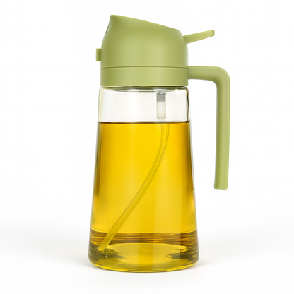 2-in-1 oil bottle Oil dispenser