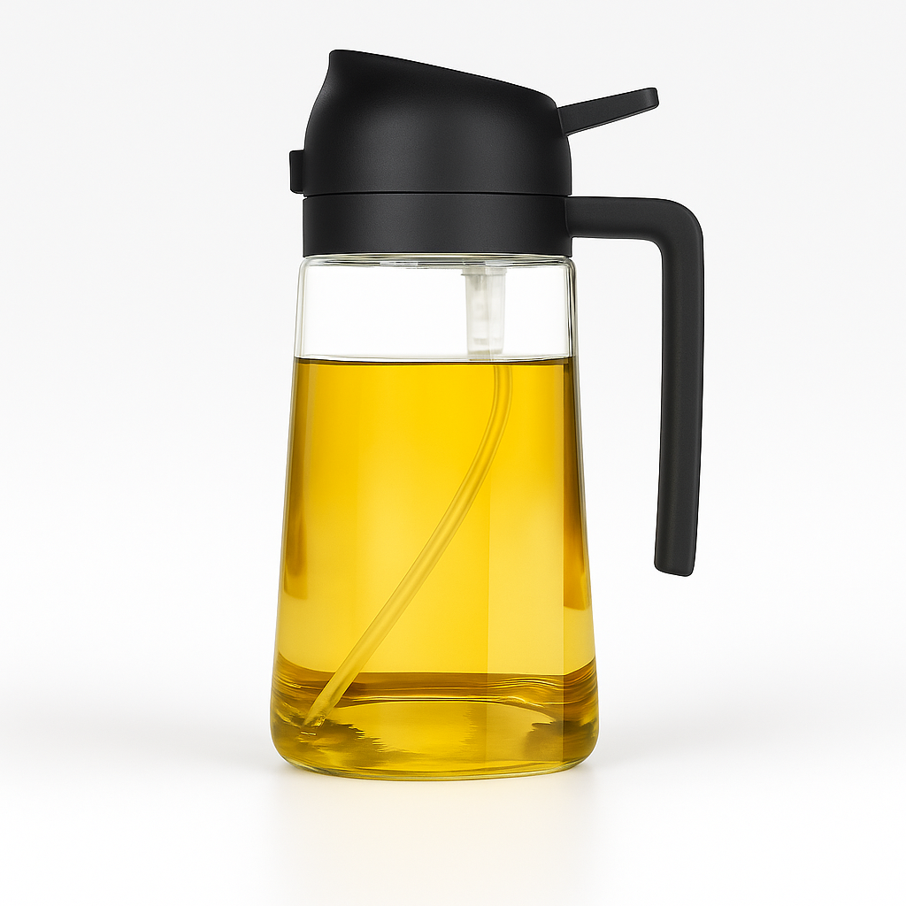 2-in-1 oil bottle Oil dispenser