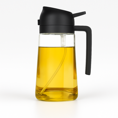 2-in-1 oil bottle Oil dispenser