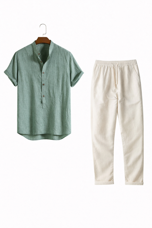 Dominica - Short-Sleeved Set