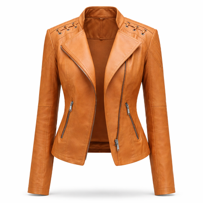 Women's Leather Jacket | Tailored Fit, Classic Style | Genuine Leather