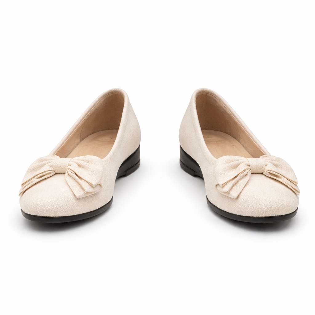 Women’s Ballet Flats | Slip-on, bow | Elegant style