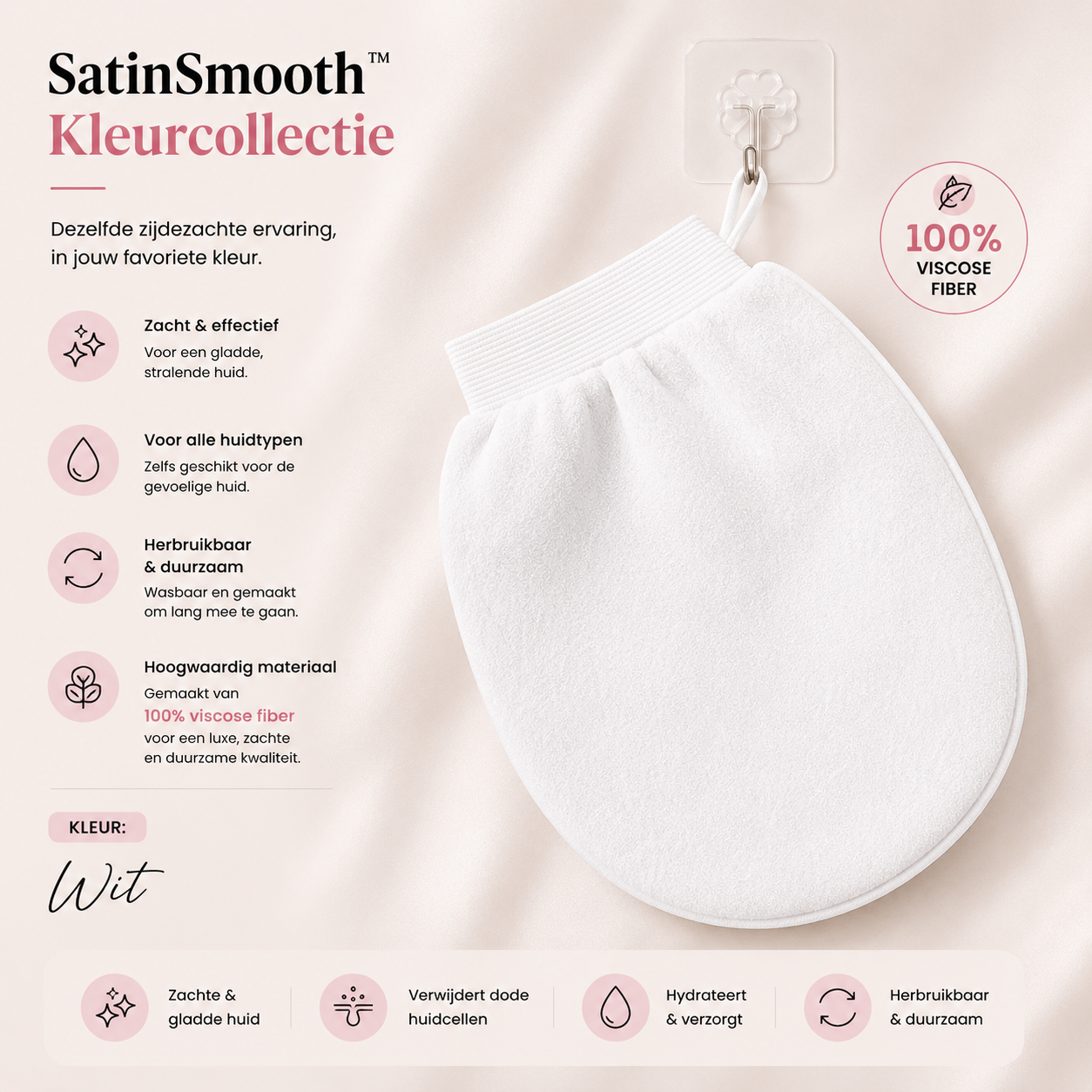 SatinSmooth™ Scrubhandschoen