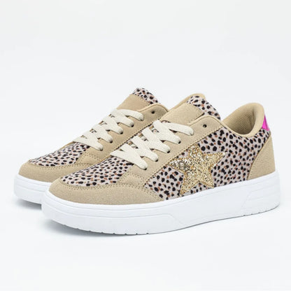Chaussure Skate Homme Tendance Imprimé Léopard 4