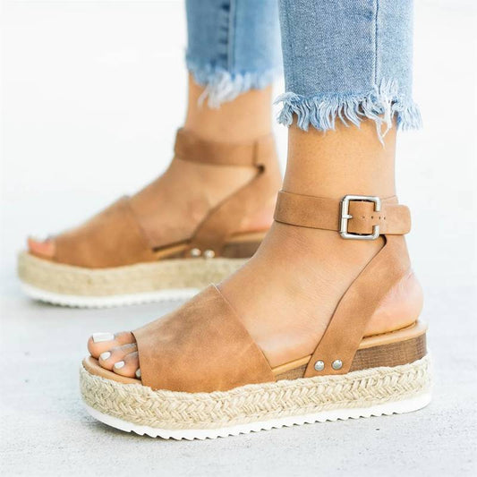 Johanna Sandales Femme Espadrilles – Style Chic & Confort Léger pour Tenues Quotidiennes