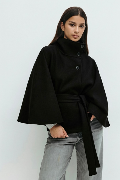 CHLOE™ | Höghalsad Kappa med Bälte