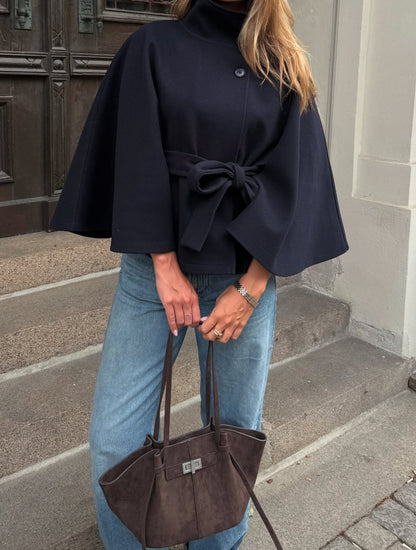 CHLOE™ | Höghalsad Kappa med Bälte