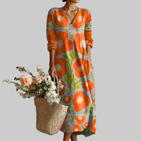 Seraphine - Enchanted Floral Dress