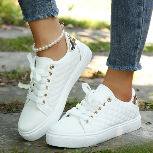 Clarice | Women's Orthopedic Lace-Up Sneakers