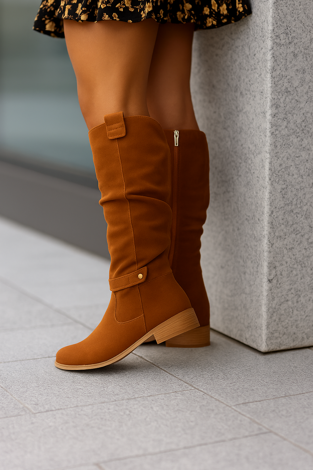 Virella – Modische Damenstiefel mit hohem Schaft