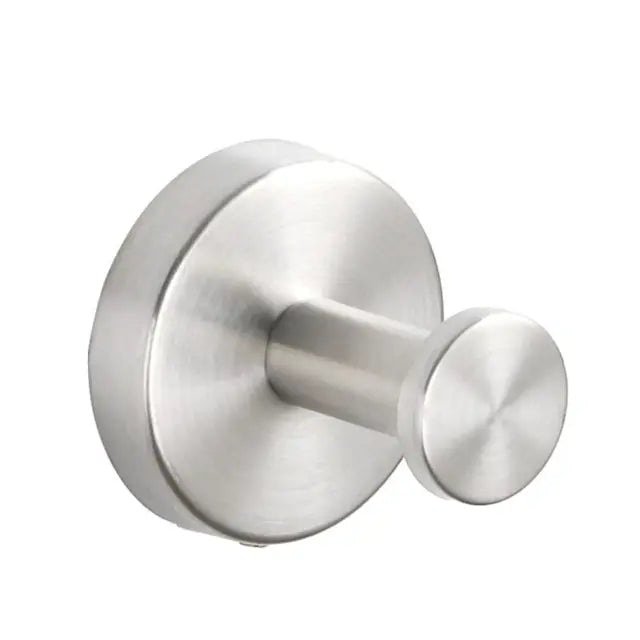 (1 + 1 Free) Gleaming Haven: Luxury Stainless Hooks