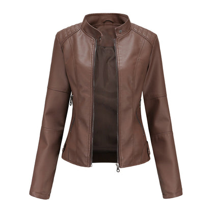 Ella | Women elegant Slim-fit Biker jacket