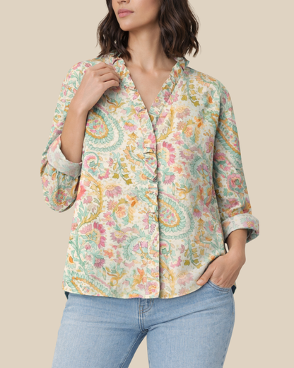 Caitlin | Artistic Ruffle Blouse