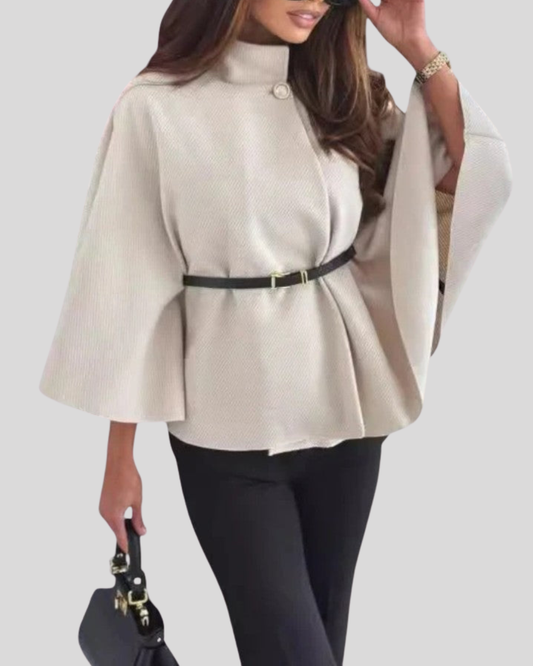 Layla | Belted Cape Jacket