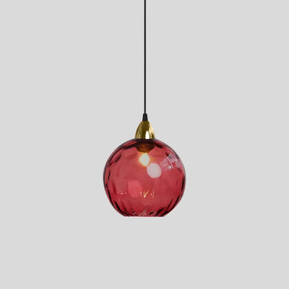 Colorful Glass Ball Pendant Light for Living Room - Orntli 11