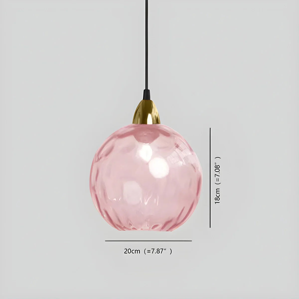 Colorful Glass Ball Pendant Light for Living Room - Orntli 4