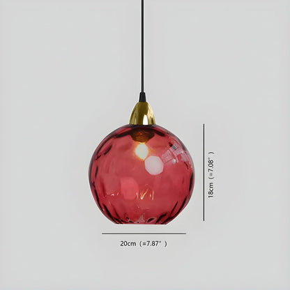 Colorful Glass Ball Pendant Light for Living Room - Orntli 6