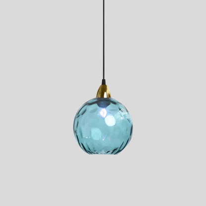 Colorful Glass Ball Pendant Light for Living Room - Orntli 9