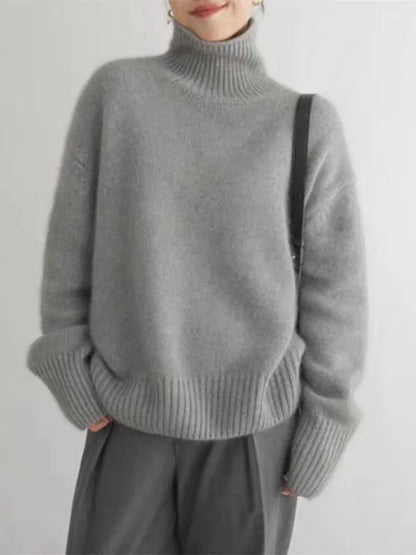 Damen Rollkragenpullover | Langarm