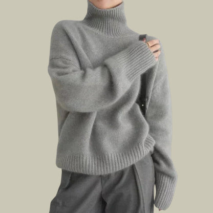Mary | Women's Relaxed Fit Wool-Blend Sweaters | Lunarafi