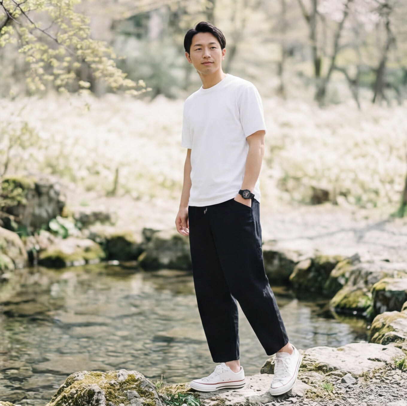 Comfortable Cropped Capri Pants