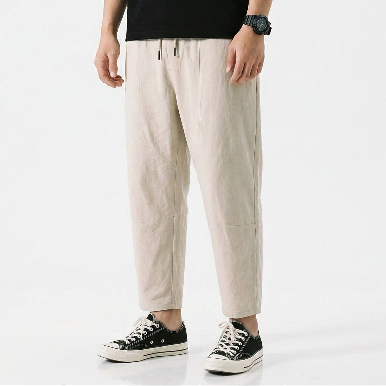 Comfortable Cropped Capri Pants