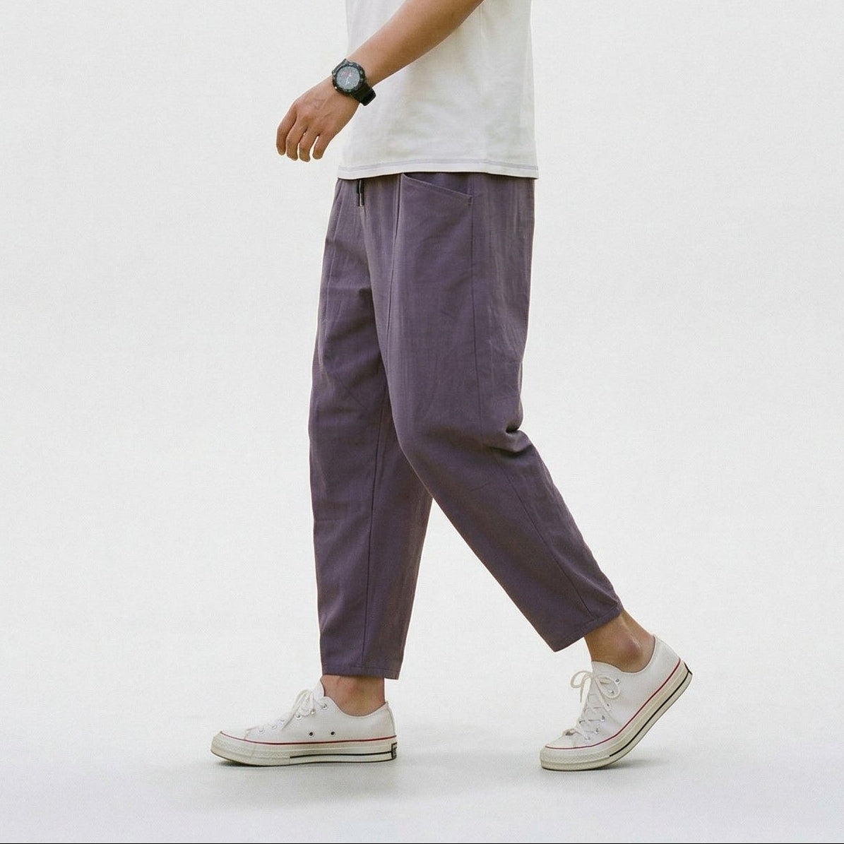 Comfortable Cropped Capri Pants