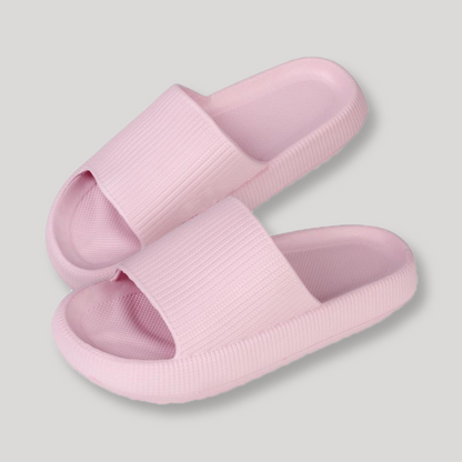 PuffWalk | Traagschuim teenslippers - Zachte en ondersteunende sandalen van marshmallow