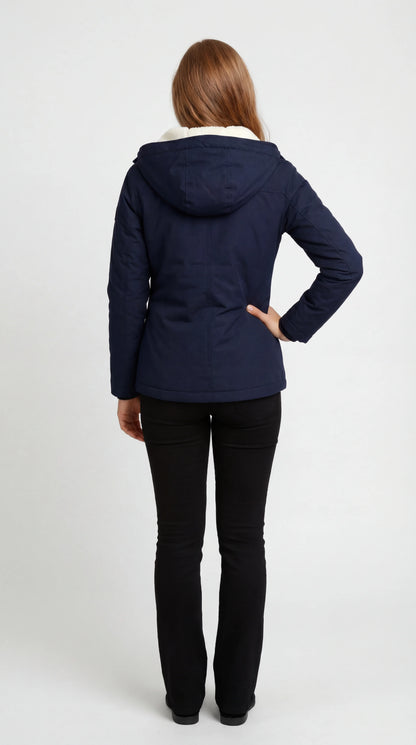 Dames Winter Parka Jas | Capuchon | Warm Gevoerd Design