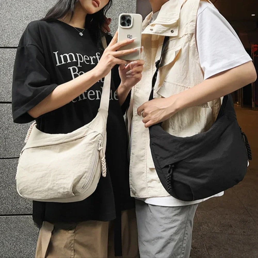 CompactCarry Pro™ Minimalist Nylon Crossbody Bag