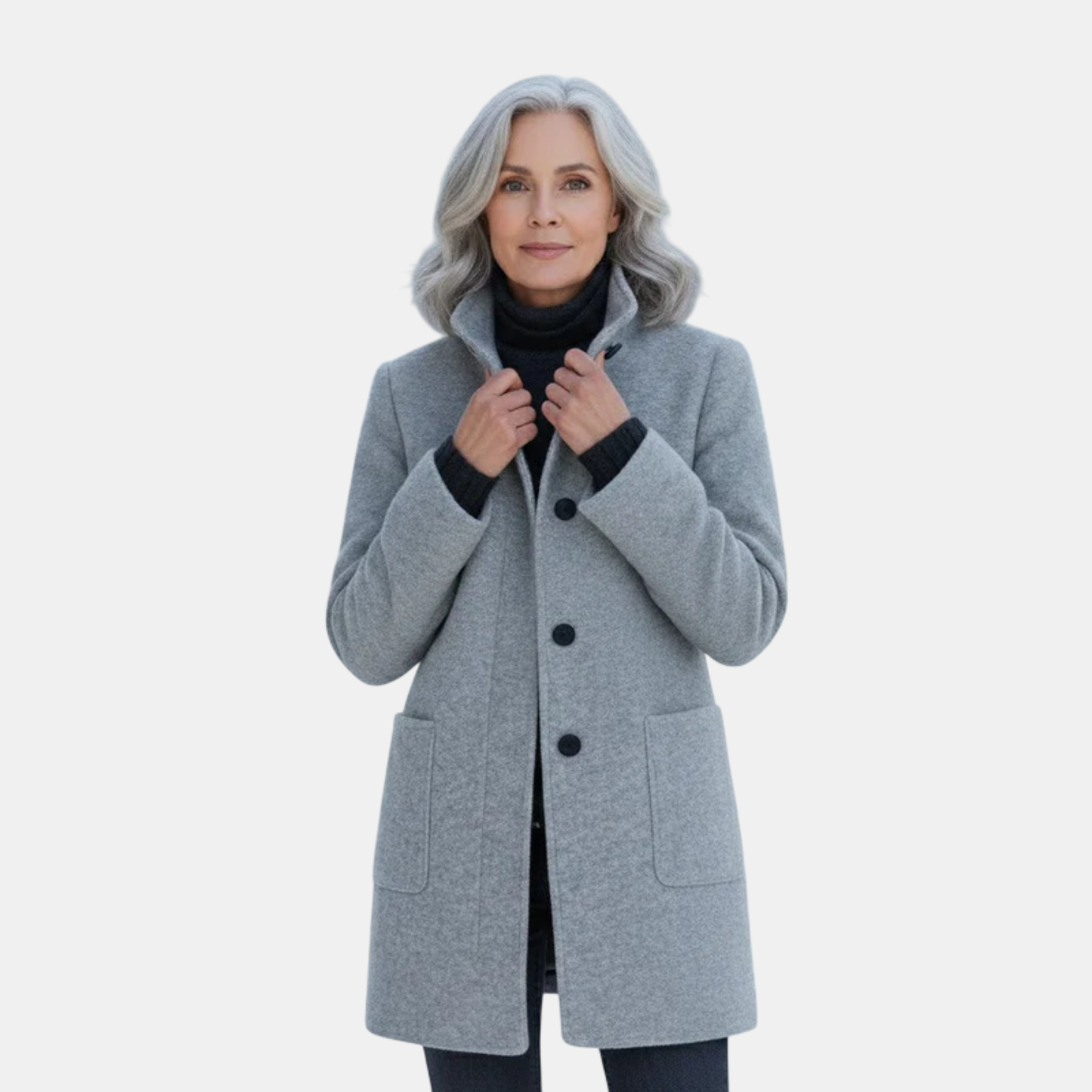 Bianca | Palton din lână clasic pentru fiecare zi