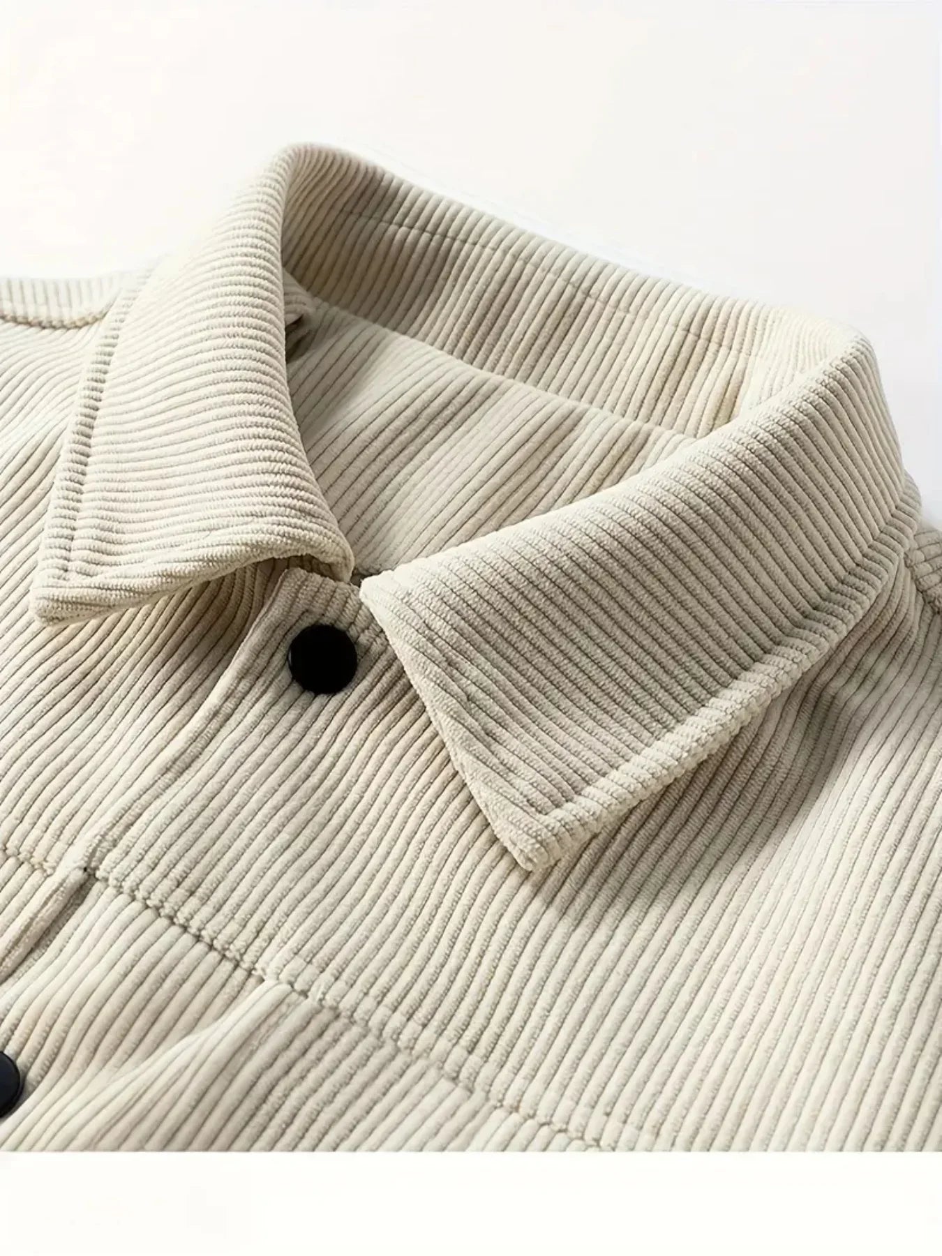 Corduroy jas heren | Ribstof jas met warme en casual look