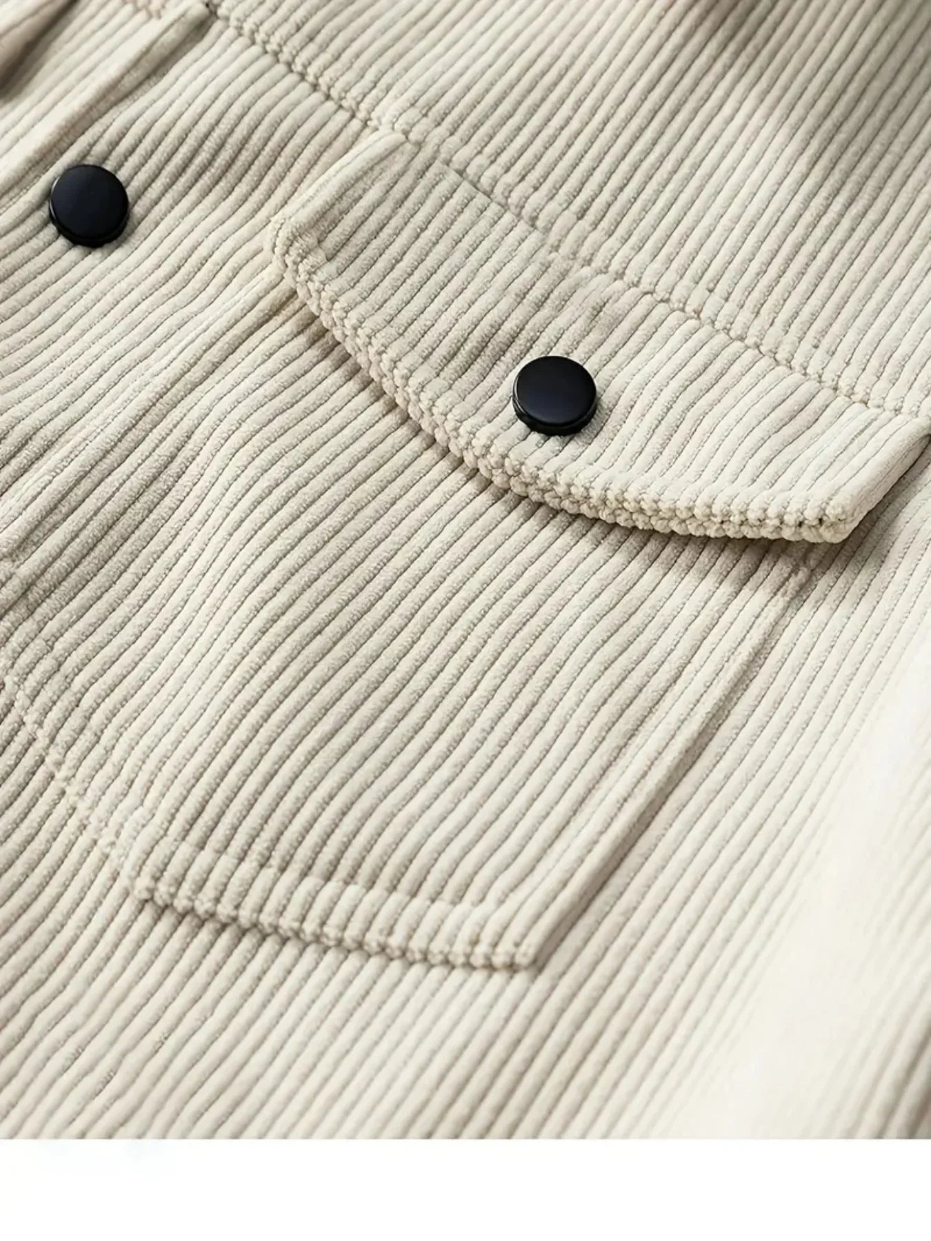Corduroy jas heren | Ribstof jas met warme en casual look